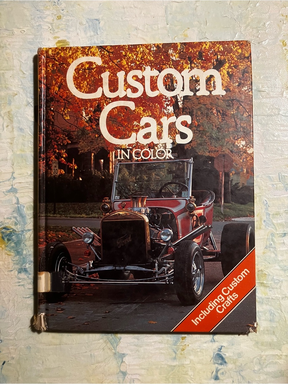 Custom Cars In Color Book - Red Cover